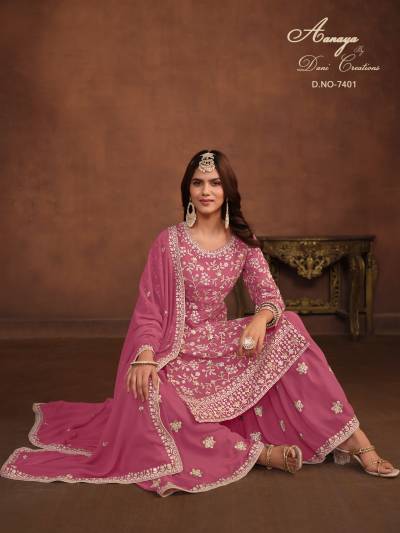 AANAYA VOL 174 BY DANI CREATION DESIGNER PAKISTANI GEORGETTE SALWAR SIUT WHOLESALER IN INDIA